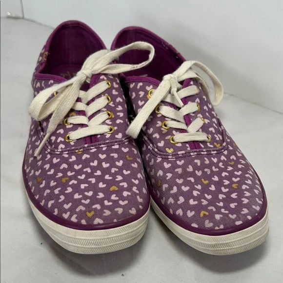 Keds Taylor Swift Women's Purple Patterned Sneakers - Picture 2 of 9